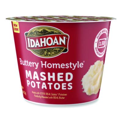 IDHIDA33141 Buttery Homestyle Mashed Potatoes, 1.5 oz Cup, 10/Carton IDAHOAN FOODS LLC