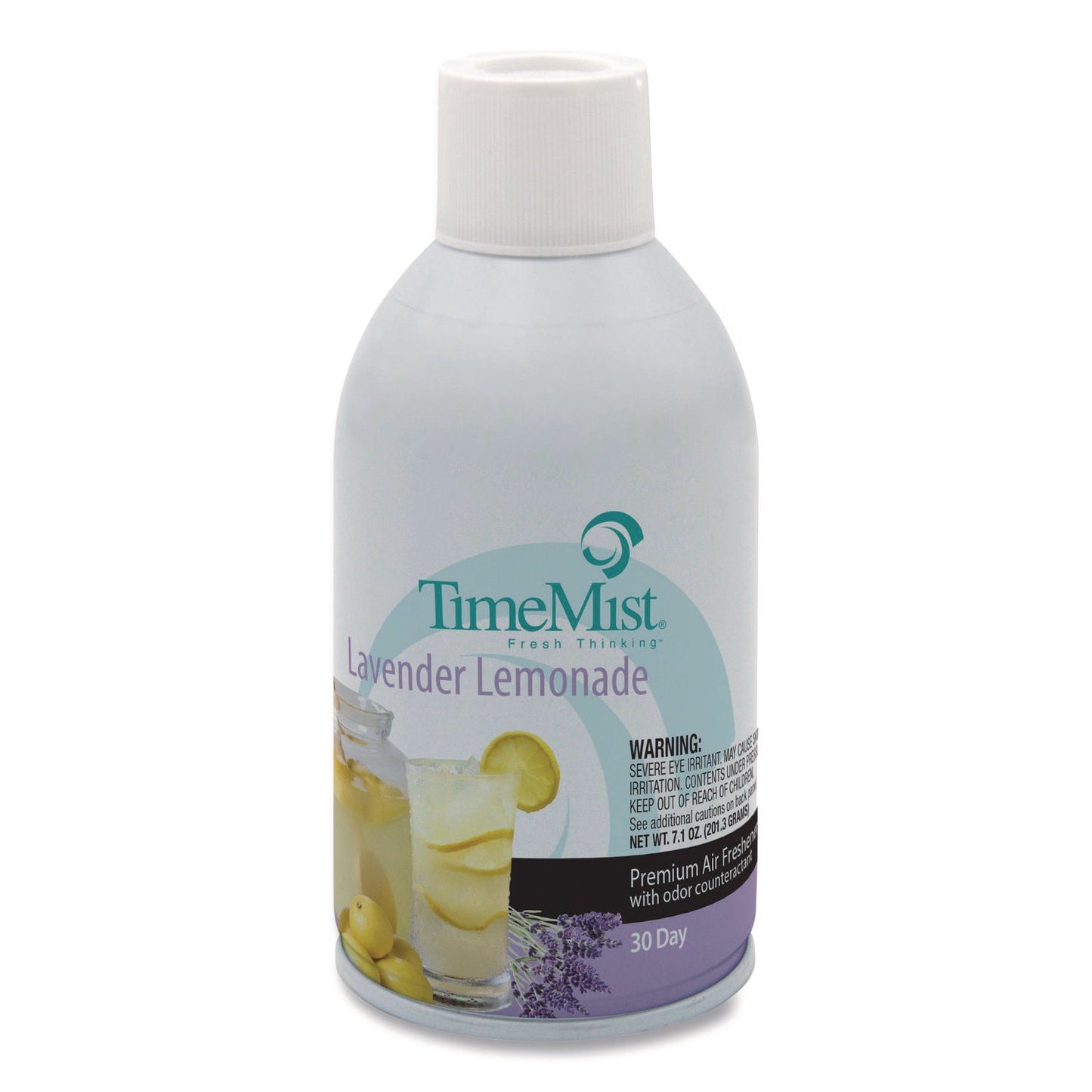 TMS1042757EA Premium Metered Air Freshener Refill, Lavender Lemonade, 7.1 oz Aerosol Spray TimeMist