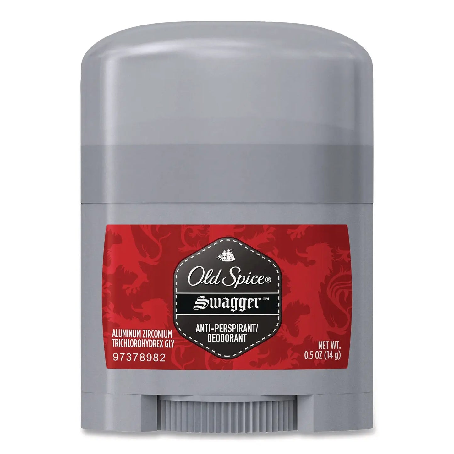 OLS01643CT Red Collection Swagger Antiperspirant and Deodorant for Men, 0.5 oz, 24/Carton Old Spice