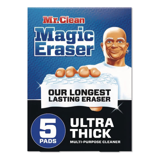 PGC12413PK Magic Eraser Ultra Thick, White, 5/Pack