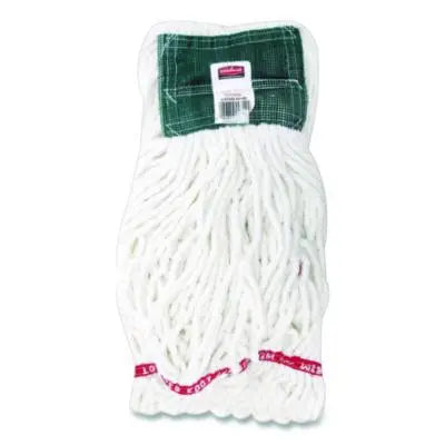 RCPA25206WHI Web Foot Shrinkless Wet Mop Head, 20 oz, 5" Headband, White RUBBERMAID COMMERCIAL PROD.