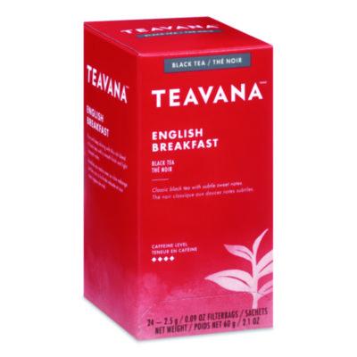 TEVSBK13087 Teavana Tea Bags, English Breakfast, 0.09 oz, 24/Box STARBUCKS COFFEE COMPANY