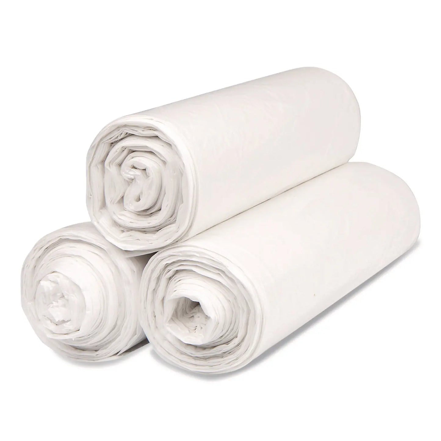 IBSSL3339XHN Institutional Low-Density Can Liners, 33 Gal, 0.8 mil, 33" x 39", Clear, Interleaved Roll, 25 Bags/Roll, 6 Rolls/Carton Inteplast Group