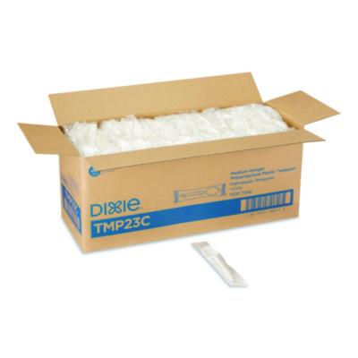 DXETMP23C Mediumweight Polypropylene Cutlery, Individually Wrapped, Spoon, Plastic, White, 1,000/Carton DIXIE FOOD SERVICE