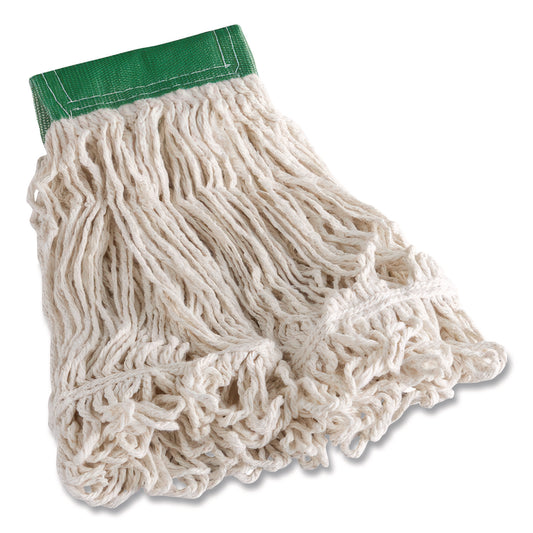 RCPFGD25206WHEA Super Stitch Blend Mop Head, Cotton/Synthetic, Medium, White