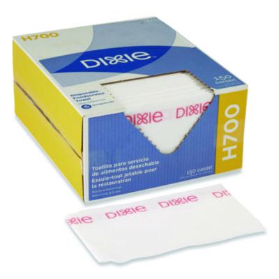 GPC29423 H700 Disposable Foodservice Towel, 1-Ply, 13 x 23.5, White/Red, 150/Carton