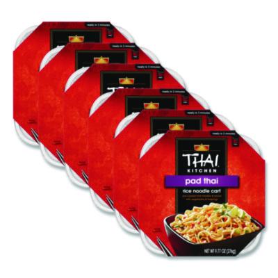 MKCTHA01026 Thai Kitchen Pad Thai Rice Noodle Cart, 9.77 oz Individually Wrapped, 6/Carton MCCORMICK & CO