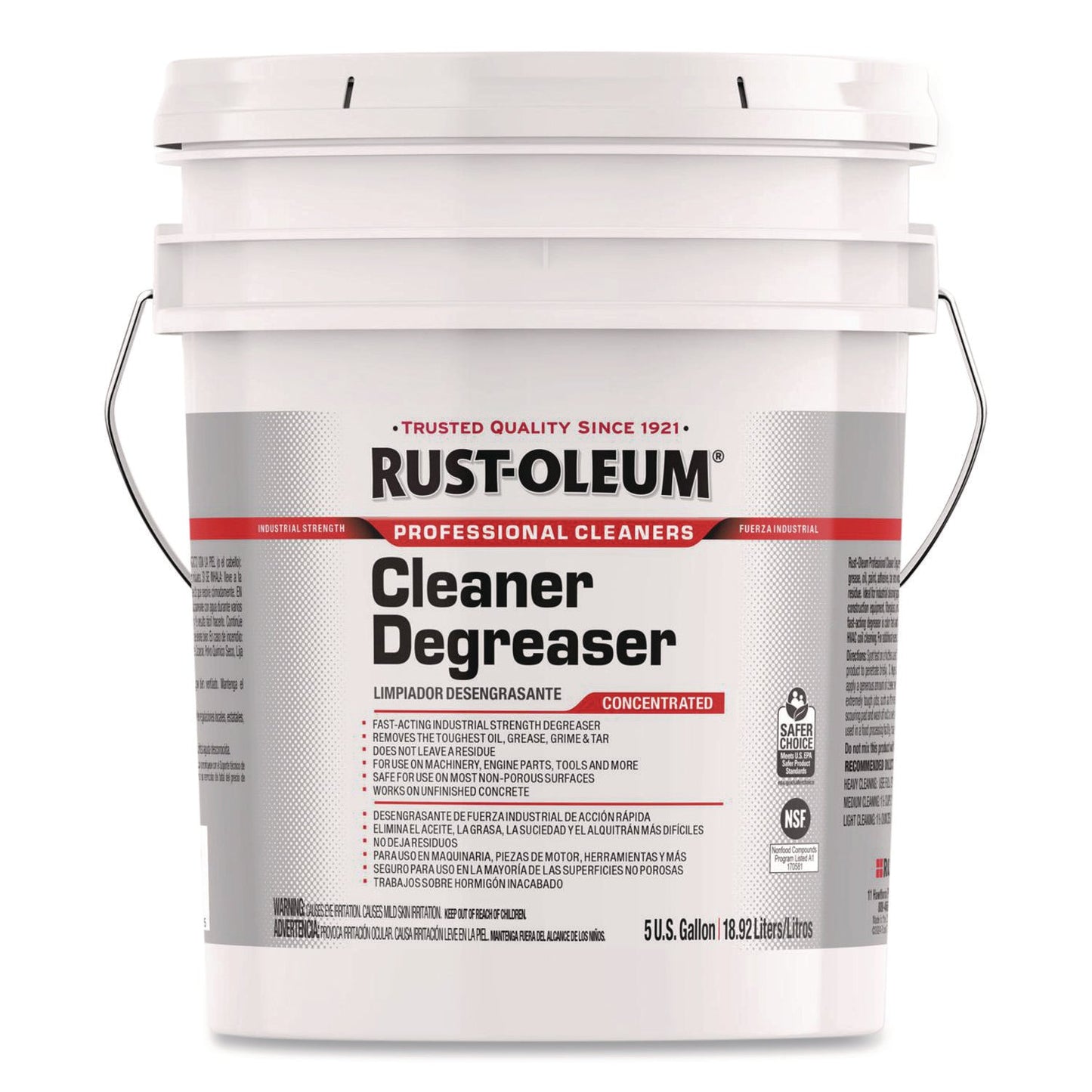 RST352257 General Purpose Cleaner Degreaser, 5 gal Bucket Rust-Oleum