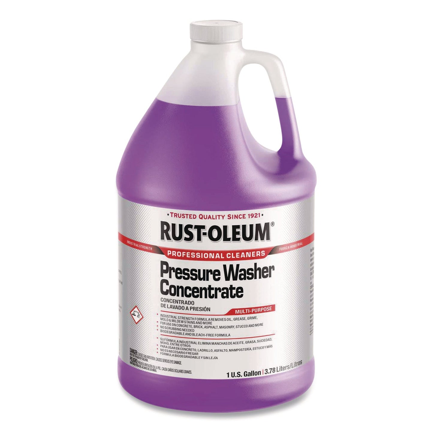 RST352251 Professional Pressure Washer Concentrate Multi-Purpose, 1 gal Jug, 4/Carton Rust-Oleum