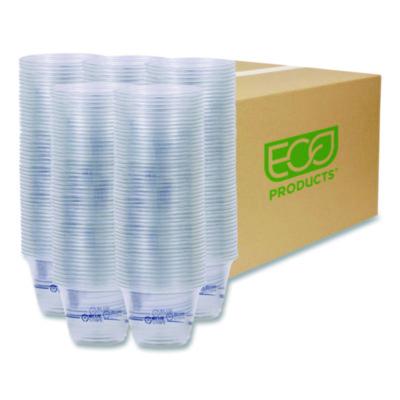 ECOEPCR9 BlueStripe 25% Recycled Content Cold Cups, 9 oz, Plastic, Clear/Blue, 50/Pack, 20 Packs/Carton ECO-PRODUCTS,INC.