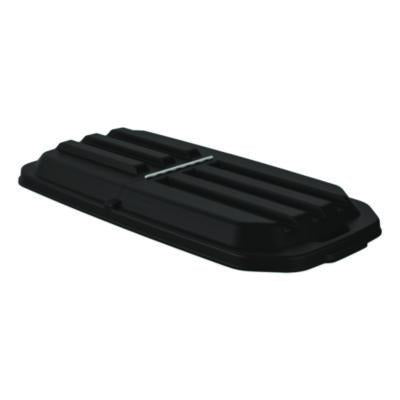 SUARMTT50LID Tilt Truck Lid, For 1/2 Cubic Yard Tilt Truck, 29.22 x 57.91 x 5.44, Black