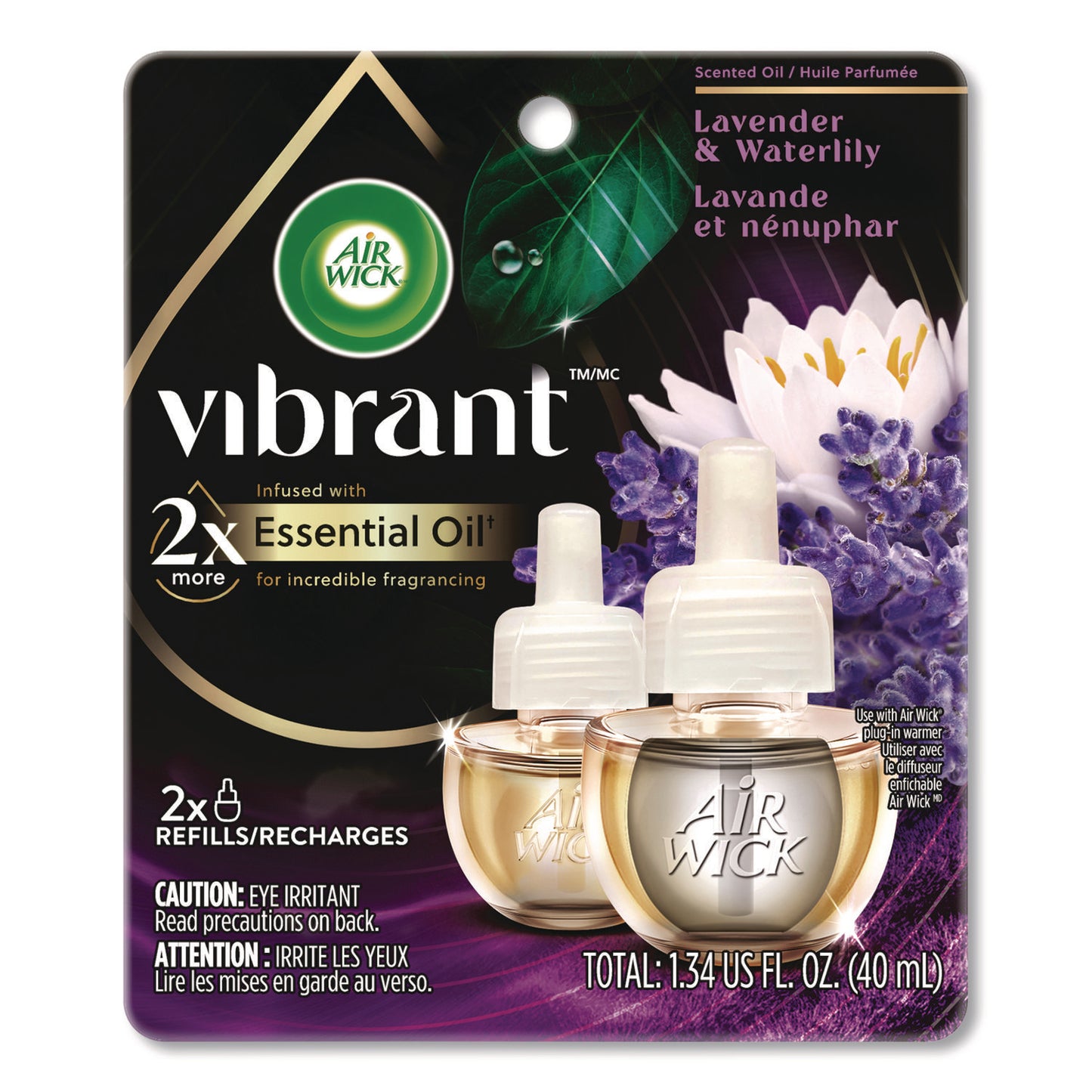 RAC6233803076 Scented Oil Refill, Lavender and Waterlily, 0.67 oz, 2/Pack