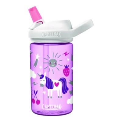 WLB2665501035 Eddy + Kids Water Bottle, Unicorn Design, 12 oz, Multicolor