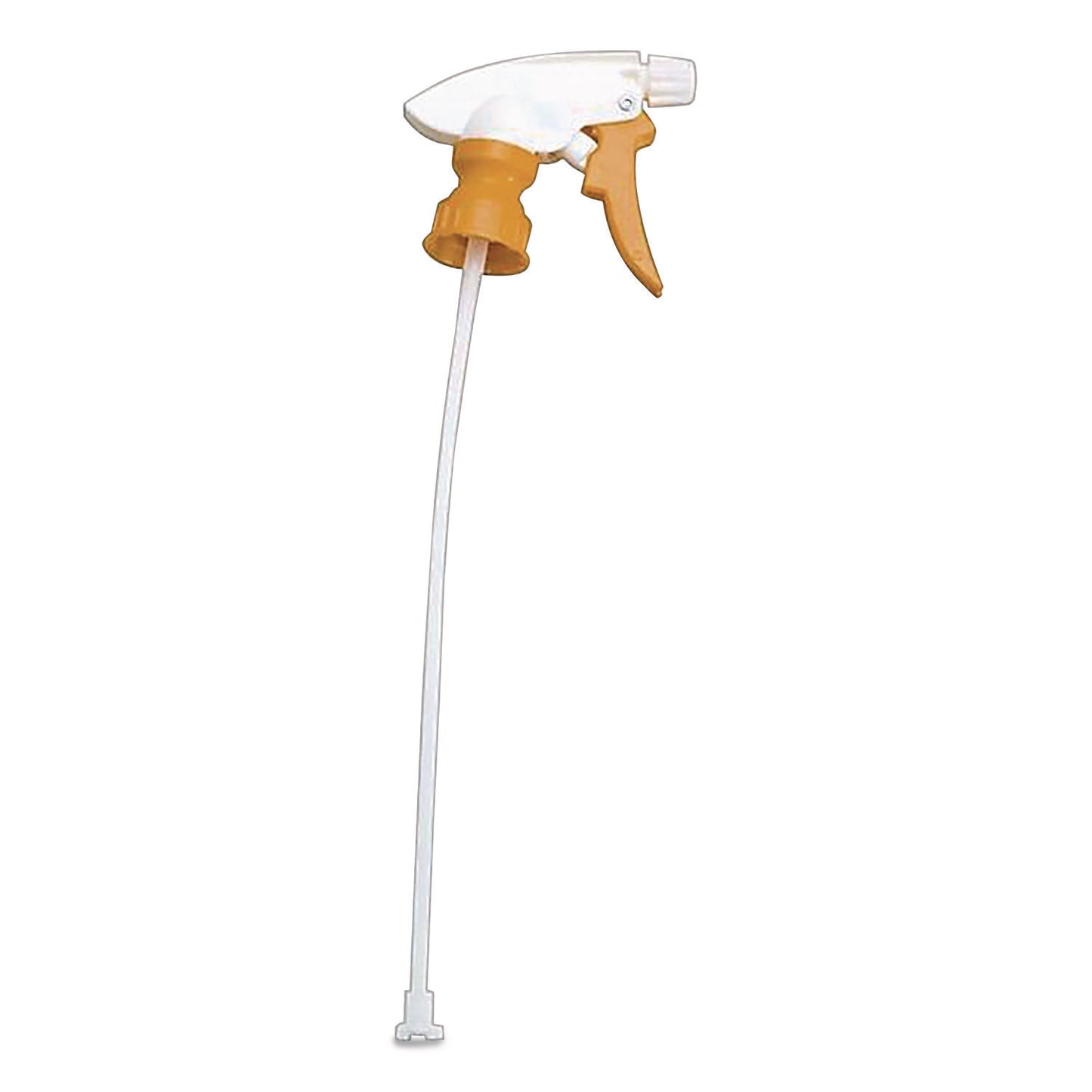 IMP60192491EA Chemical Resistant Trigger Sprayer, 9.88" Tube, Fits 32 oz Bottles, Yellow/White