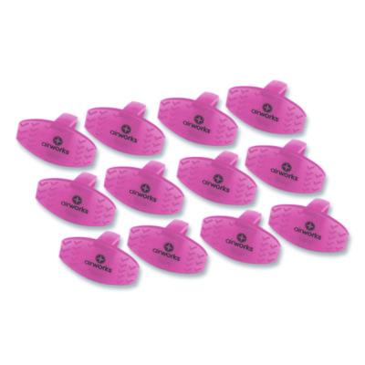 HOSAWBC229 AirWorks Bowl Clips, Fruit Basket Scent, Light Red, Dozen