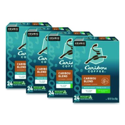 GMT6995CT Caribou Blend Decaf Coffee K-Cups, 96/carton KEURIG DR PEPPER