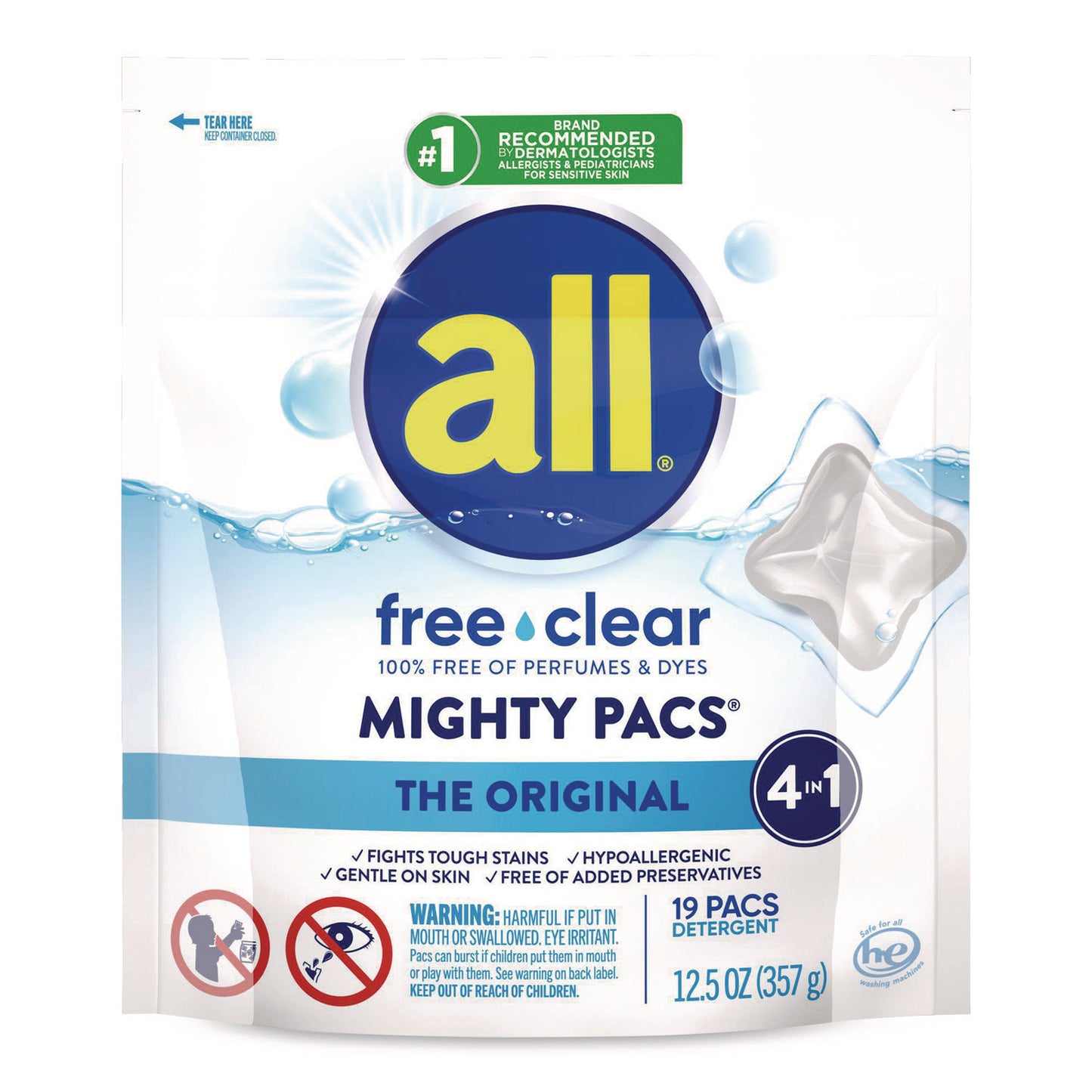 DIA73977 DETERGENT,POD 6/19CT,YL