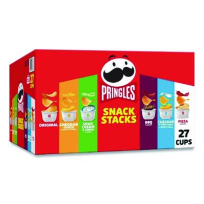 PRGKEE18263 Snack Stack Variety Pack Crisps, (6) 0.67 and (21) 0.74 oz/Tubs, 27/Carton