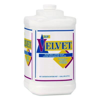 ZPE95824 Velvet Lotion Soap, Pleasant Scent, 1 gal Bottle, 4/Carton