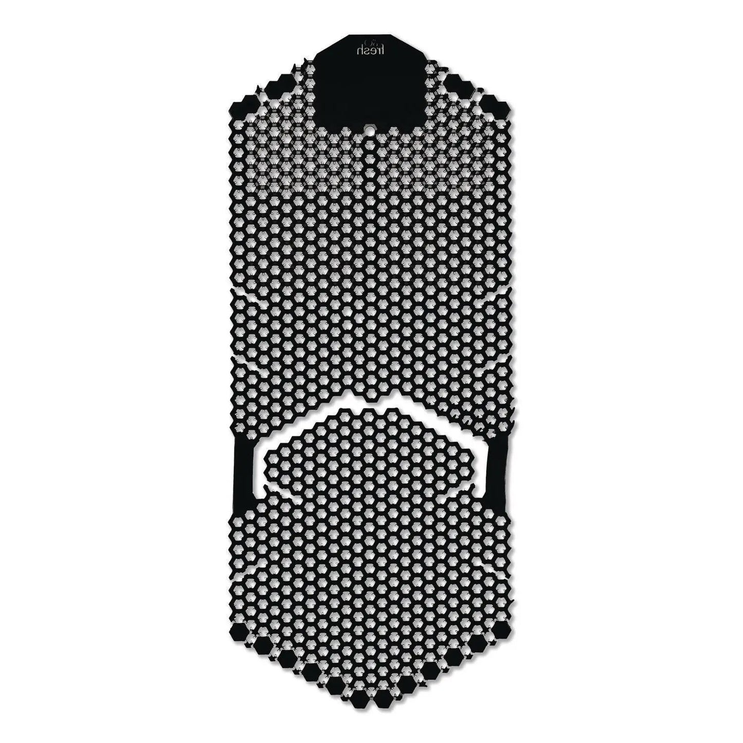 BWKVERUSBK Vertical Urinal Screen, Midnight Coast Scent, Black, 5.22 oz, 6/Carton Boardwalk