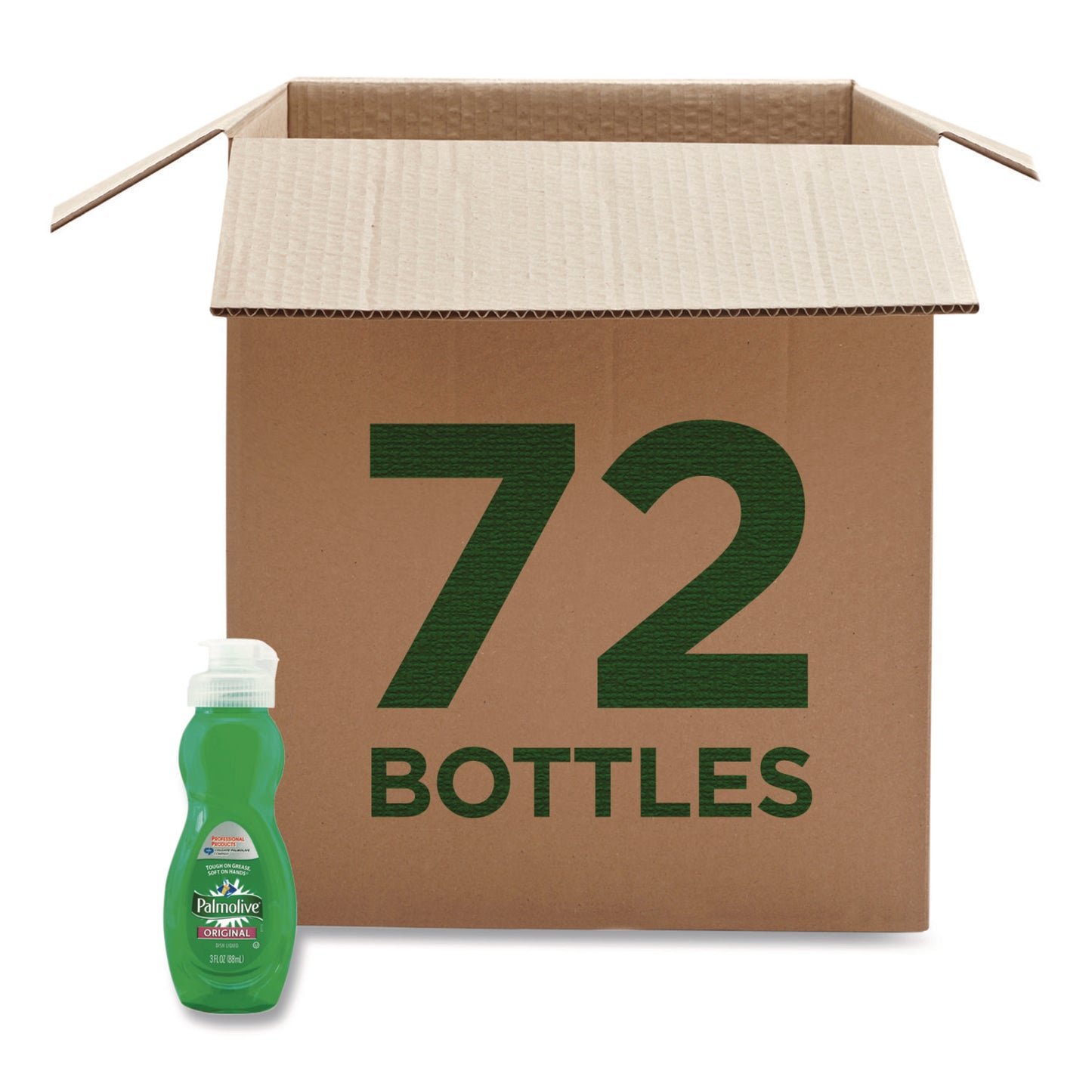 CPC01417 Dish Soap Liquid, Original Scent, 3 oz Bottle, 72/Carton