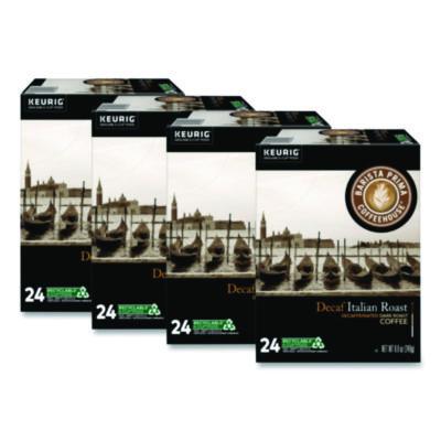 GMT8506CT Decaf Italian Roast Coffee K-Cups, 24/Box, 4 Boxes/Carton