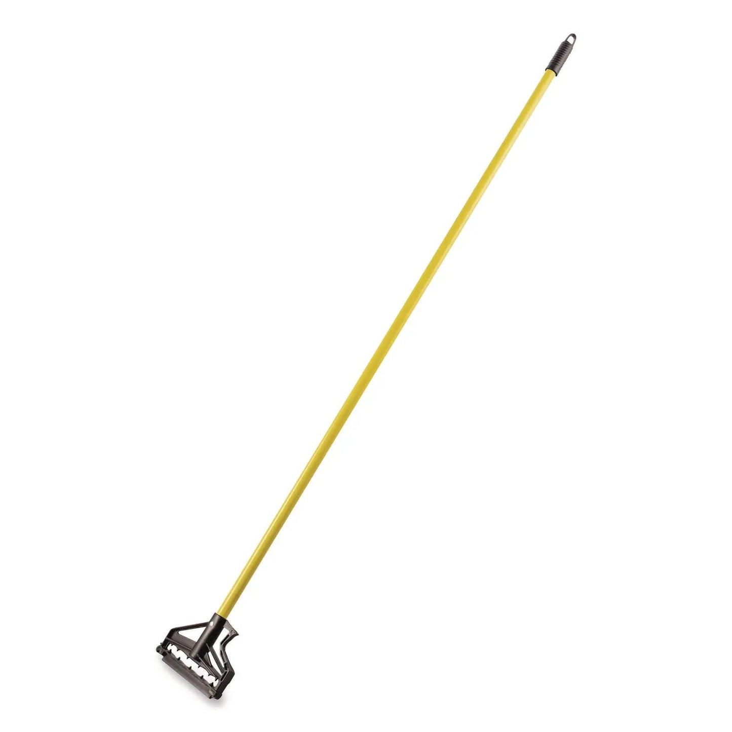 CFS4166404 Sparta Spectrum Quik-Release Fiberglass Mop Handle, 1" dia x 60", Yellow Carlisle