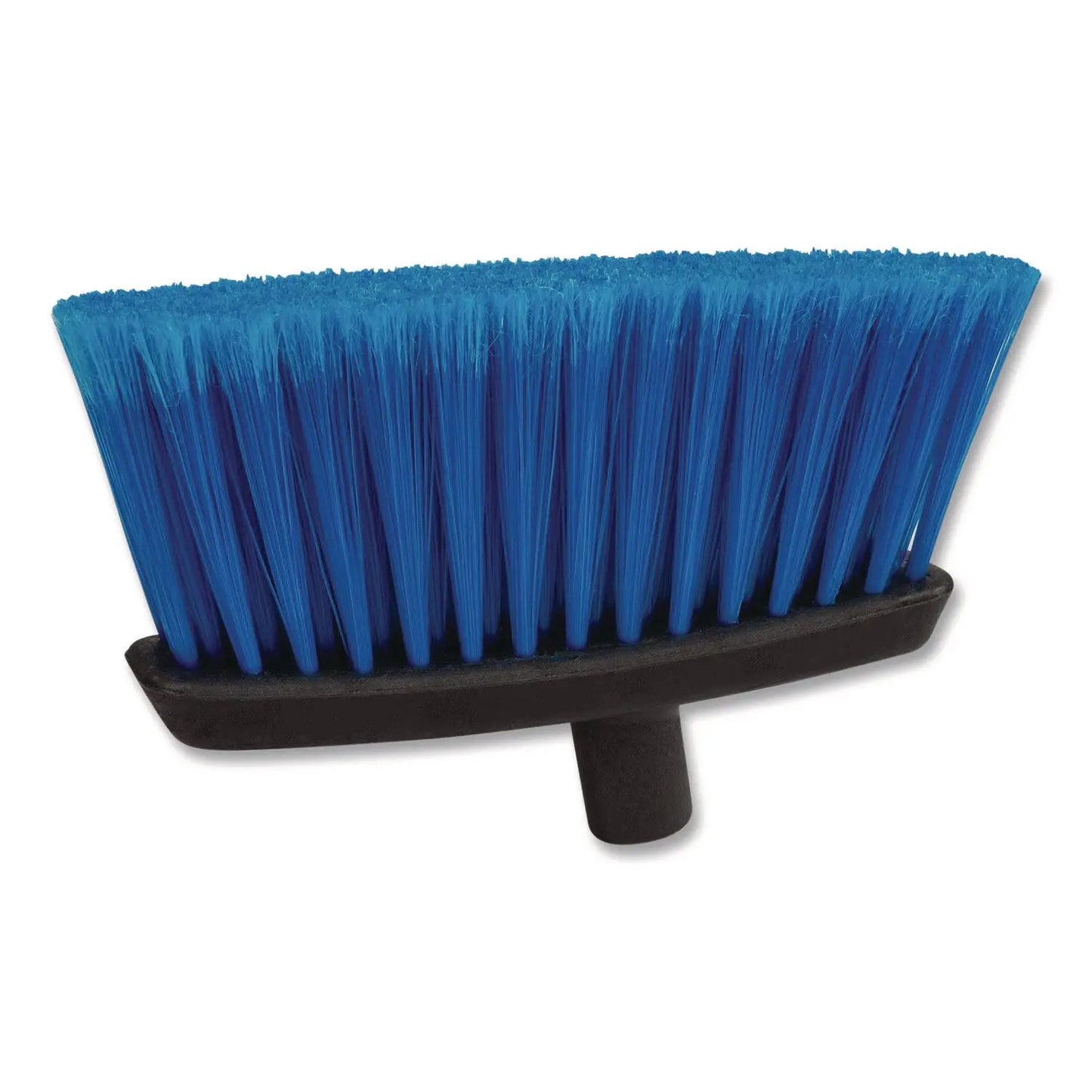 CFS4685314 Duo-Sweep Flagged Light Industrial Broom Head, 12", Blue/Black Carlisle
