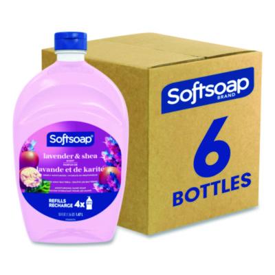 CPCUS07151ACT Liquid Hand Soap Refills, Lavender Scent, 6/Carton COLGATE PALMOLIVE, IPD.