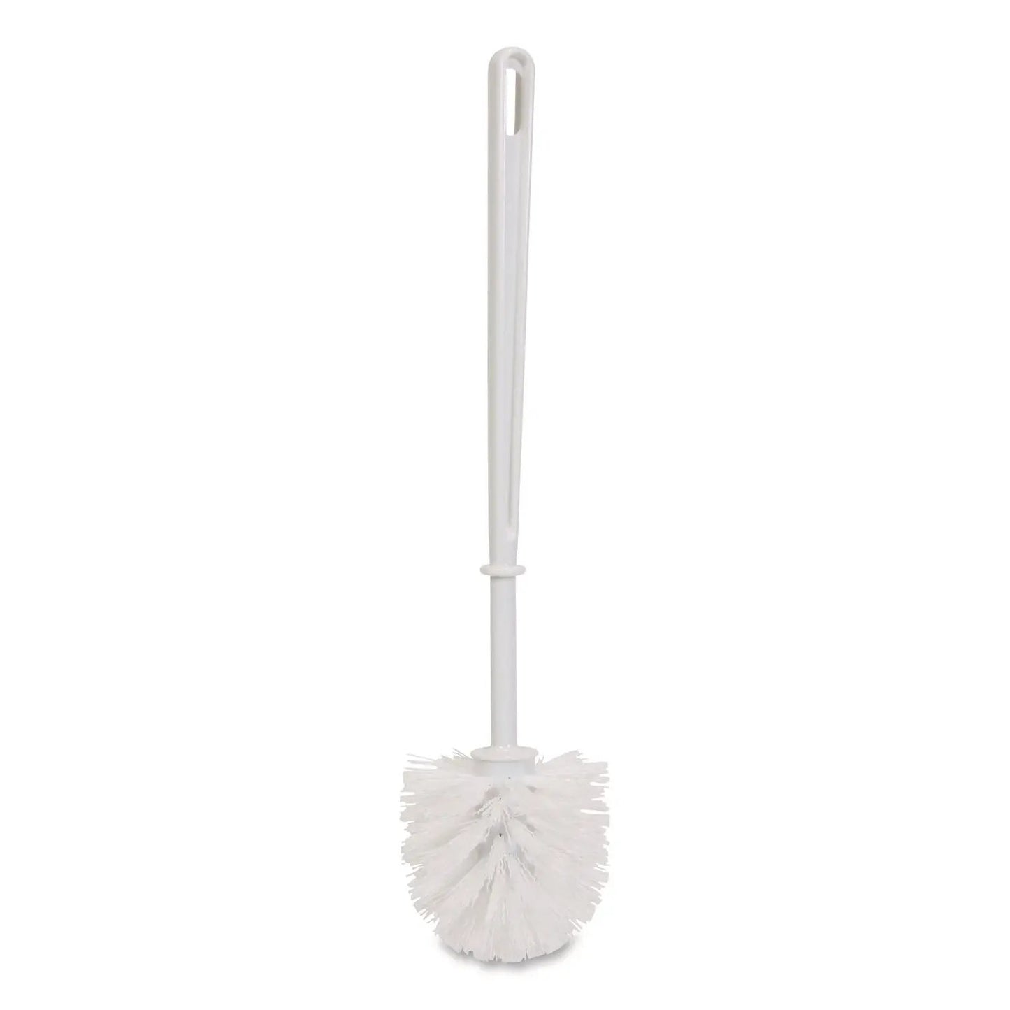 BWKBWLBRUSH12 Spiral Bowl Brush, 13" Handle, White Boardwalk