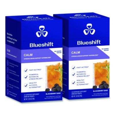 GRR60004168 Calm Blackberry Sage Drink Mix, 0.23 oz Packets, 10/Pack, 2 Packs/Carton