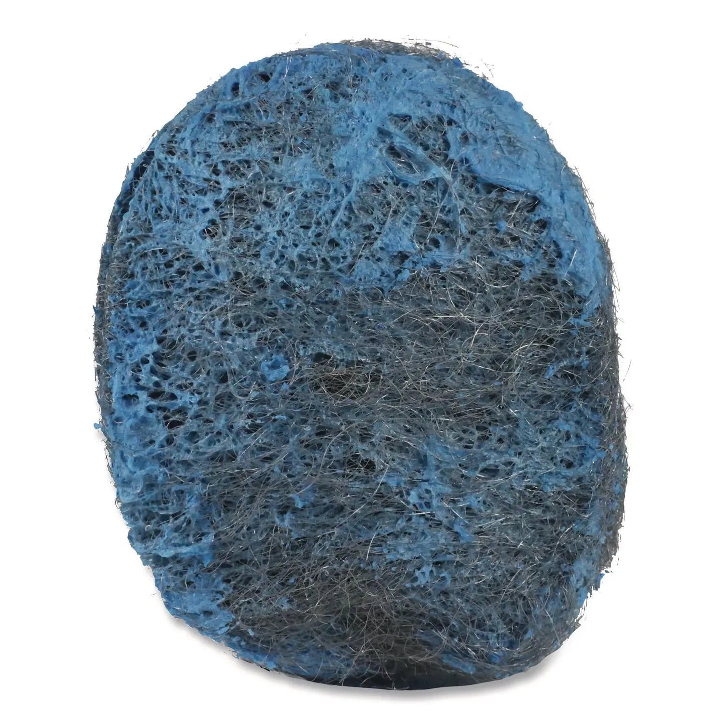 BWKSTWLPAD Steel Wool Soap Pads, 3 x 2.5, Blue, 15 Pads/Box, 12 Boxes/Carton Boardwalk