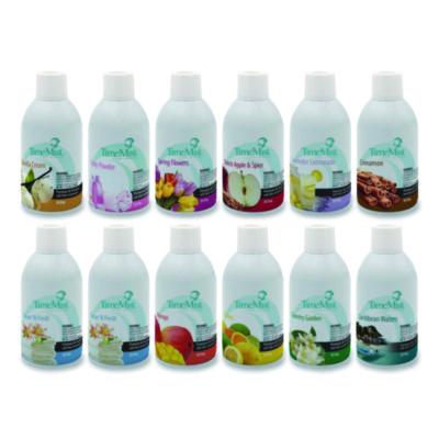 AMR1050698 Premium Metered Air Freshener Refills, Assorted Scents, 7.1 oz Aerosol Spray, 12/Carton ZEP INC.
