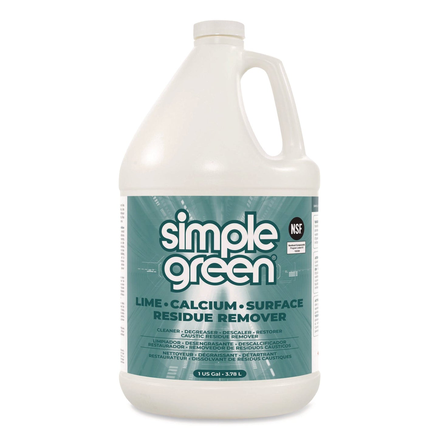 SMP1700128 Lime Calcium Surface Residue Remover, 1 gal Bottle, 6/Carton Simple Green