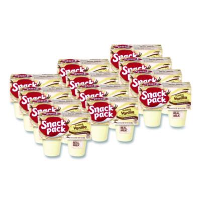 CNGHUN55419 Pudding Cups, Vanilla, 3.5 Oz Cup, 48/carton CONAGRA FOODS