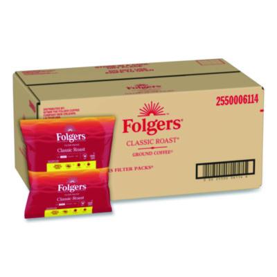 FOL06114 Coffee Roast Ground Filter Pack, 0.6 oz, 160/Carton