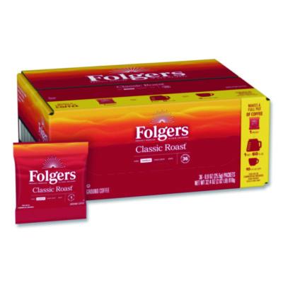 FOL06125 Classic Roast Ground Coffee Fraction Pack, 0.9 oz Fractional Pack, 36/Carton J.M. SMUCKER CO.