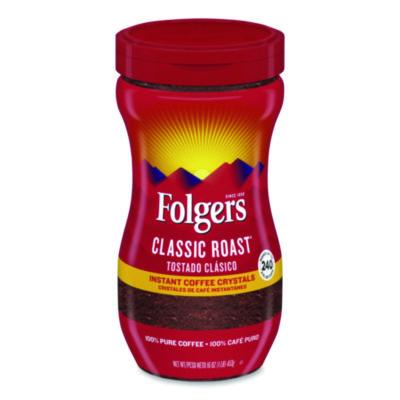 FOL06922 Classic Roast Instant Coffee, 16 oz Jar