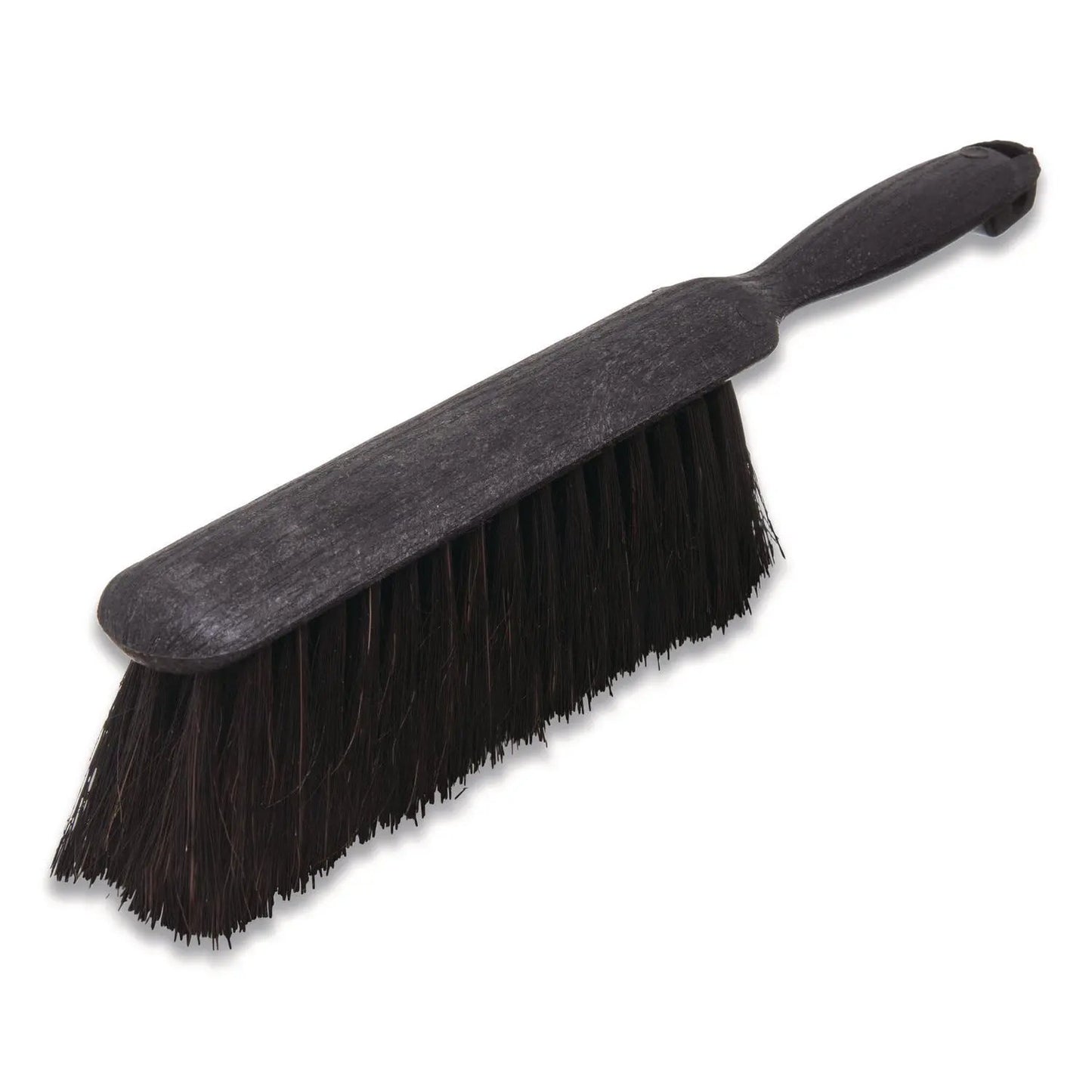 CFS3622503 Counter/Radiator Brush, Black Horsehair Blend Bristles, 8" Brush, 5" Black Handle Carlisle