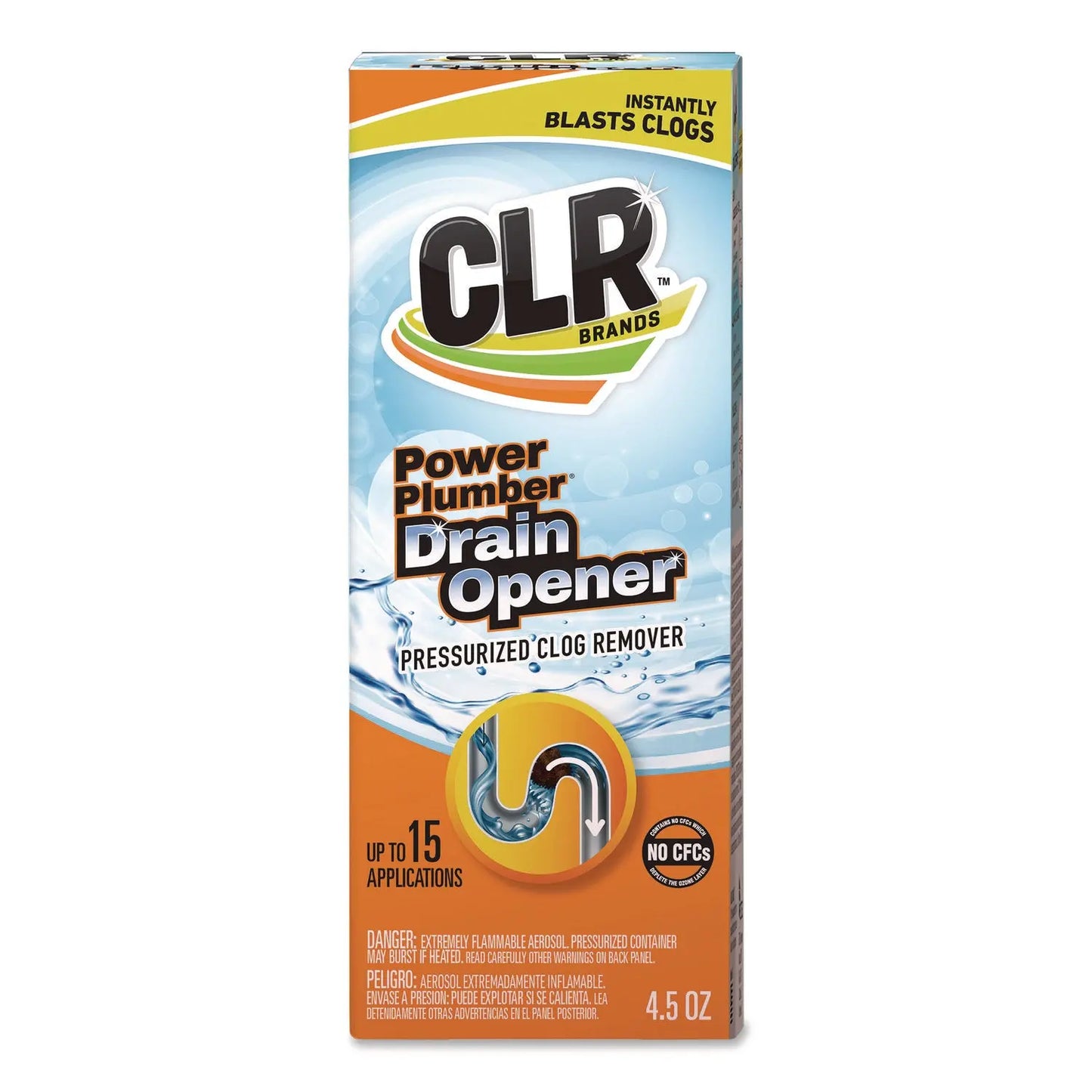 JELPP6 Power Plumber Drain Opener, 4.5 oz Aerosol Spray CLR