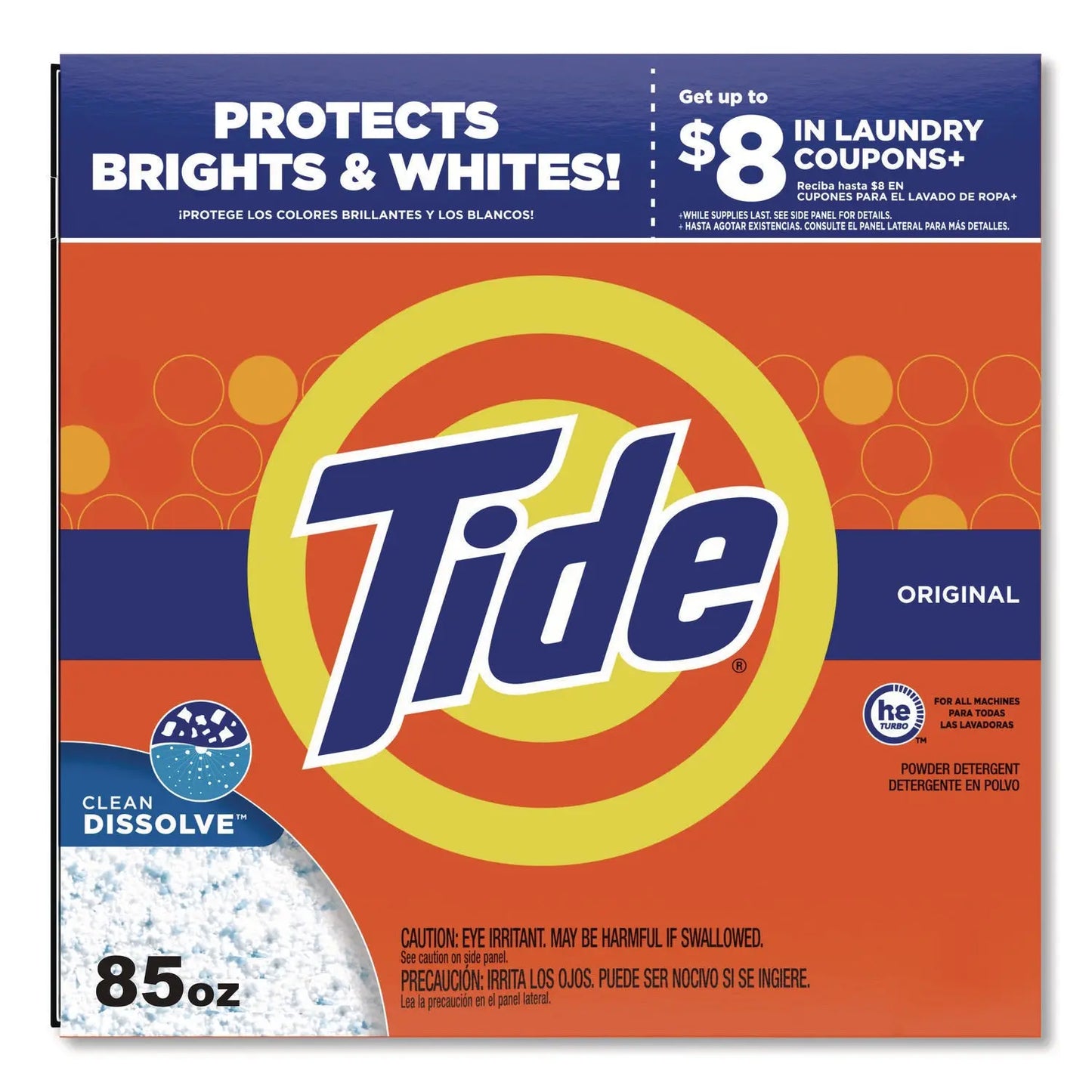 PGC16668 He Laundry Detergent, Original Scent, Powder, 85 Oz Box, 3/carton Tide