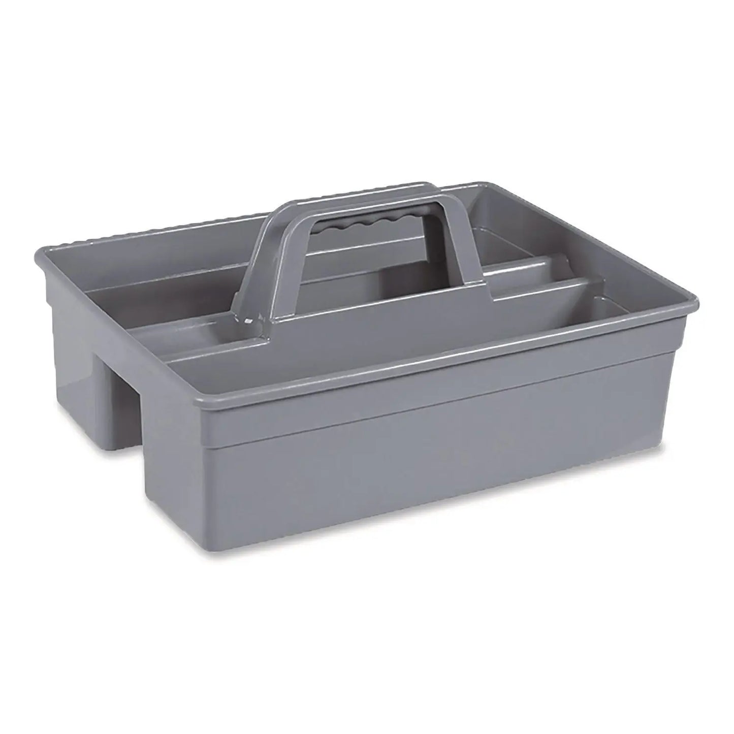 NCP96981 MaxiRough Maid Caddies, 2 Compartments, 12 x 7, Gray Nexstep Commercial Products