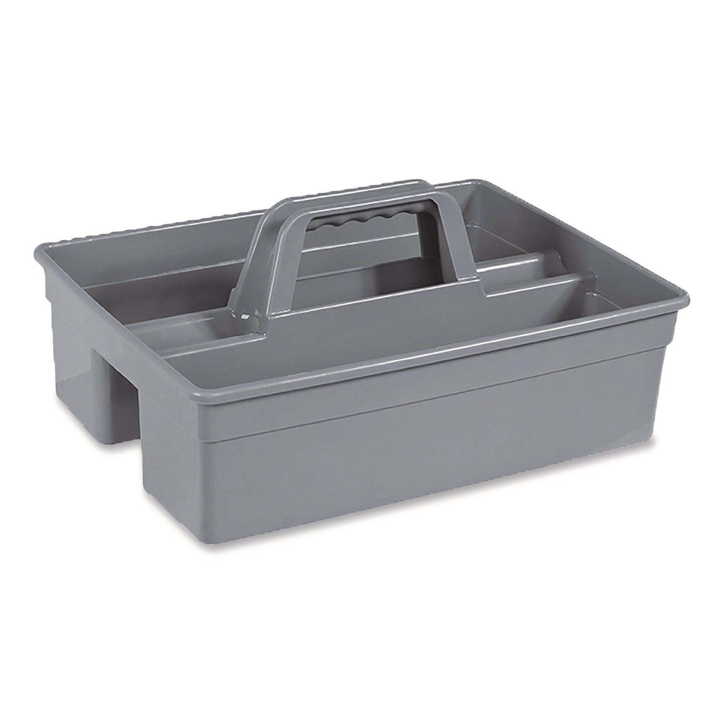 NCP96981 MaxiRough Maid Caddies, 2 Compartments, 12 x 7, Gray