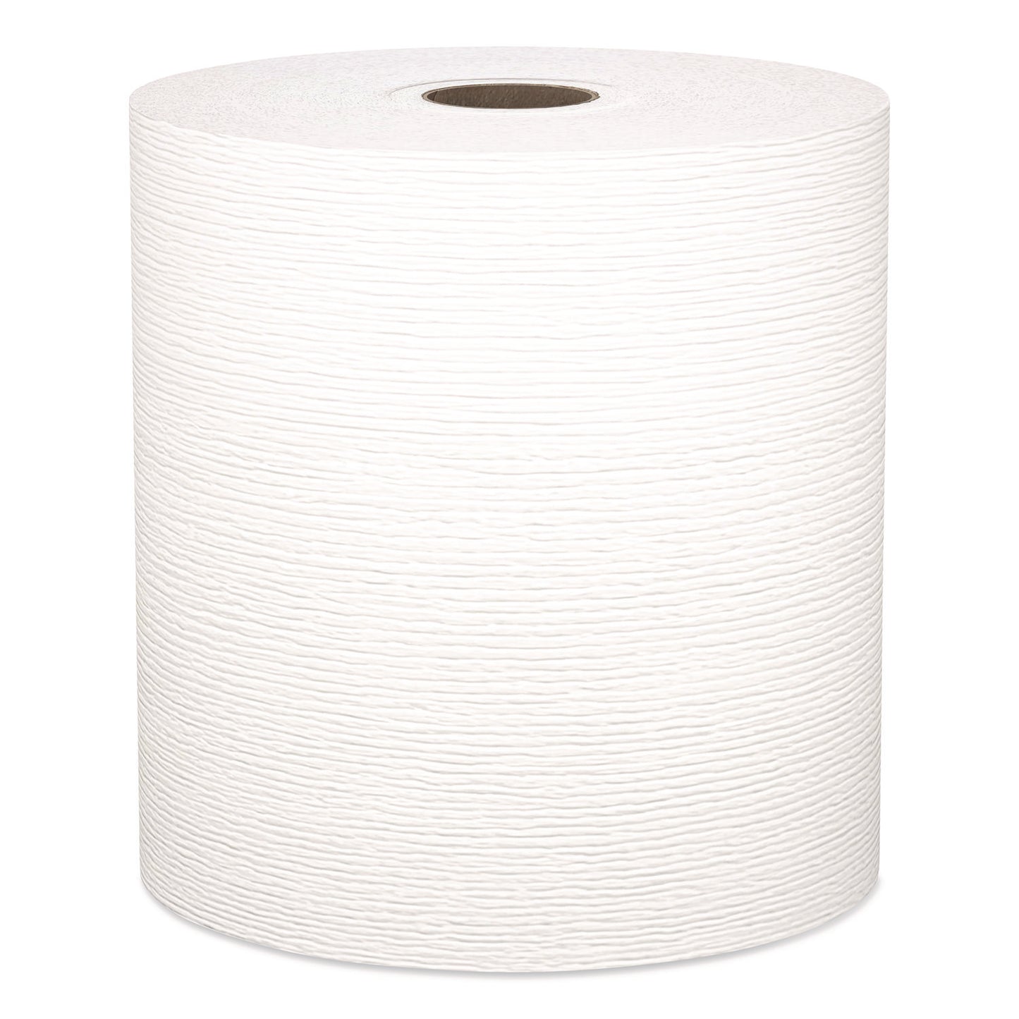 KCC01080 Universal Hard Roll Paper Towels with Premium Absorbency Pockets, 1-Ply, 8" x 425 ft, 1.5" Core, White, 12 Rolls/Carton Kleenex