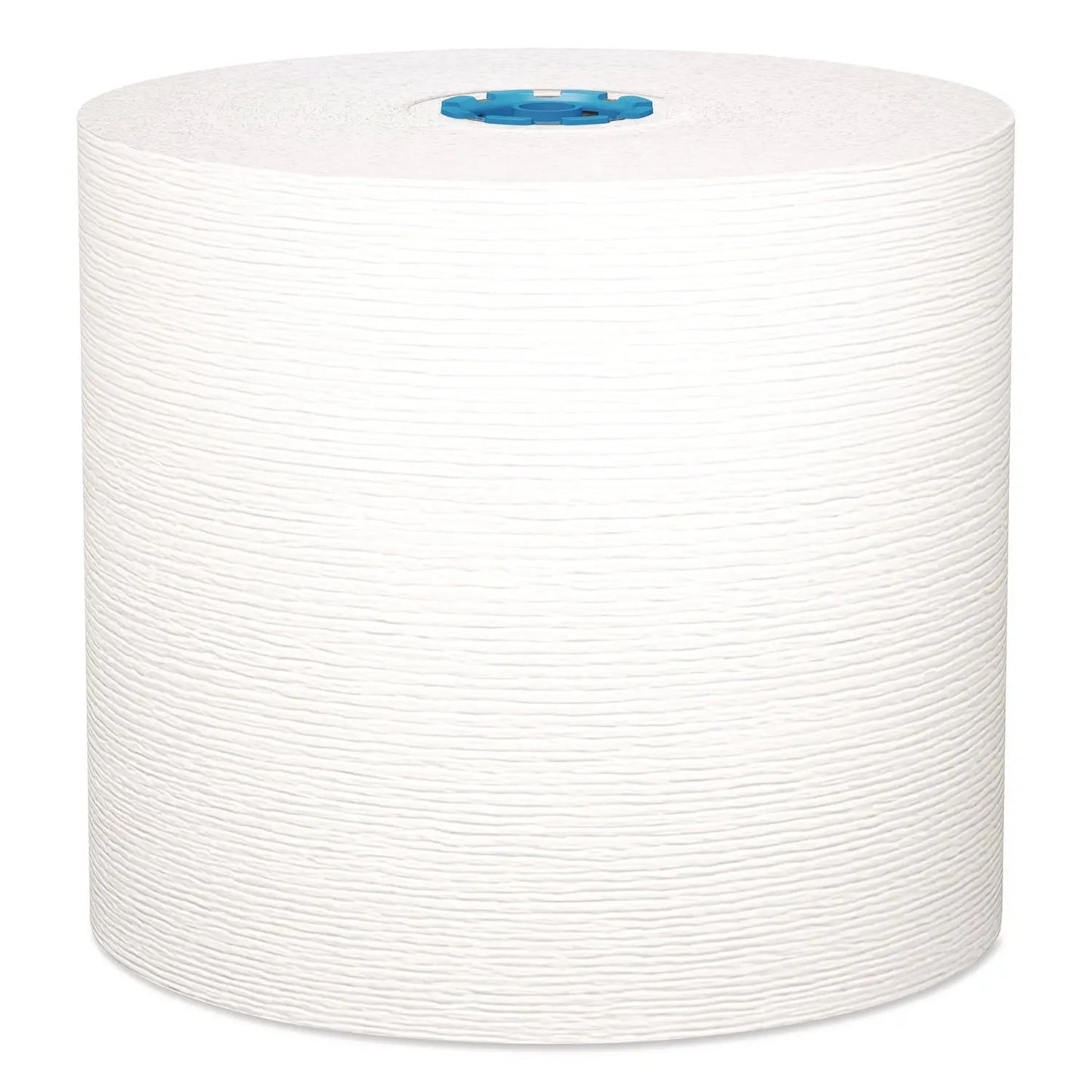 KCC25639 Hard Roll Paper Towels with Premium Absorbency Pockets with Colored Core, Gray Core, 1-Ply, 7.5" x 700 ft, White, 6 Rolls/CT Kleenex