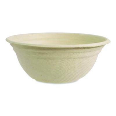 WORBBSCU8LFS Fiber Barrel Bowls, 8 oz, 4.5" diameter x 1.8" h, Natural, Paper, 500/Carton