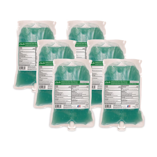 BET1412900 Antibacterial Lotion Cleanser, 1 L Dispenser Refills, 6/Carton