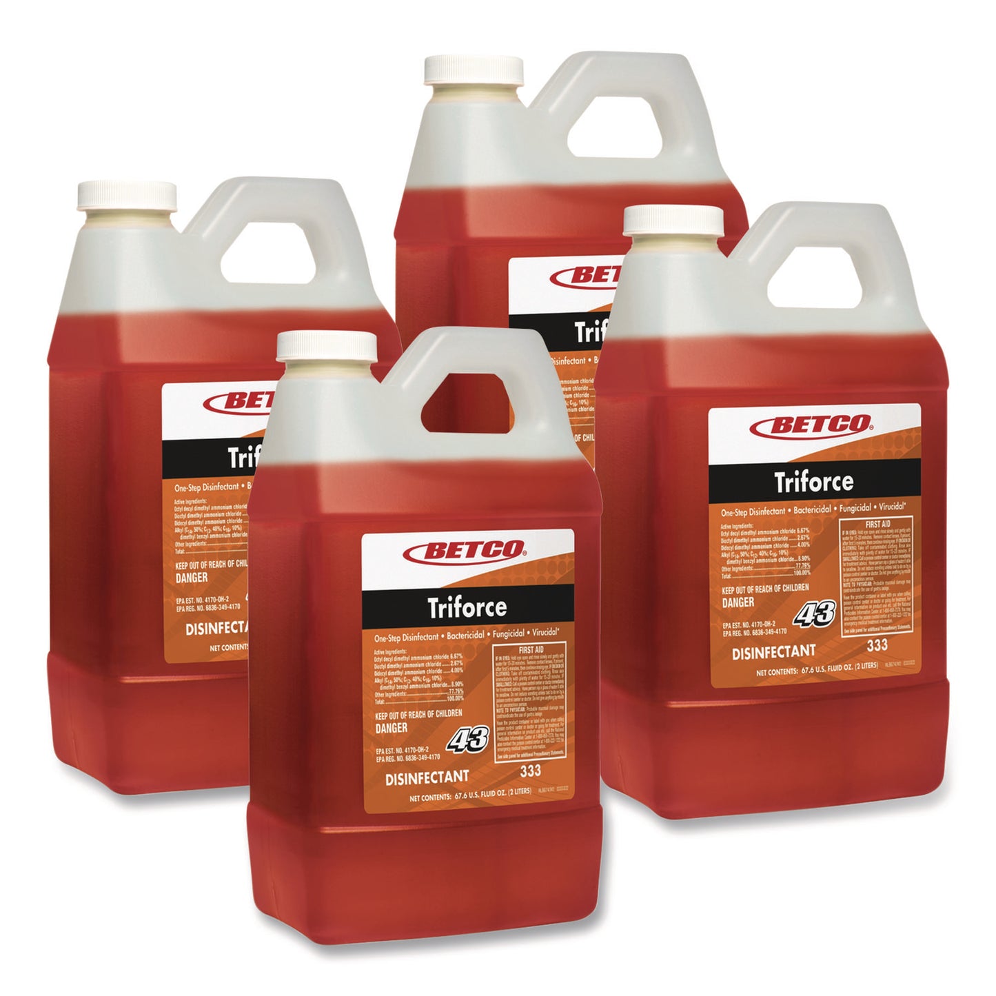 BET3334700 LIMPIADOR, 4-2L, DESINFECTANTE, O