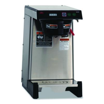 BUN399000005 WAVE15-APS Low Profile Automatic Airpot Coffee Brewer, 12-Cup, Gray/Stainless Steel