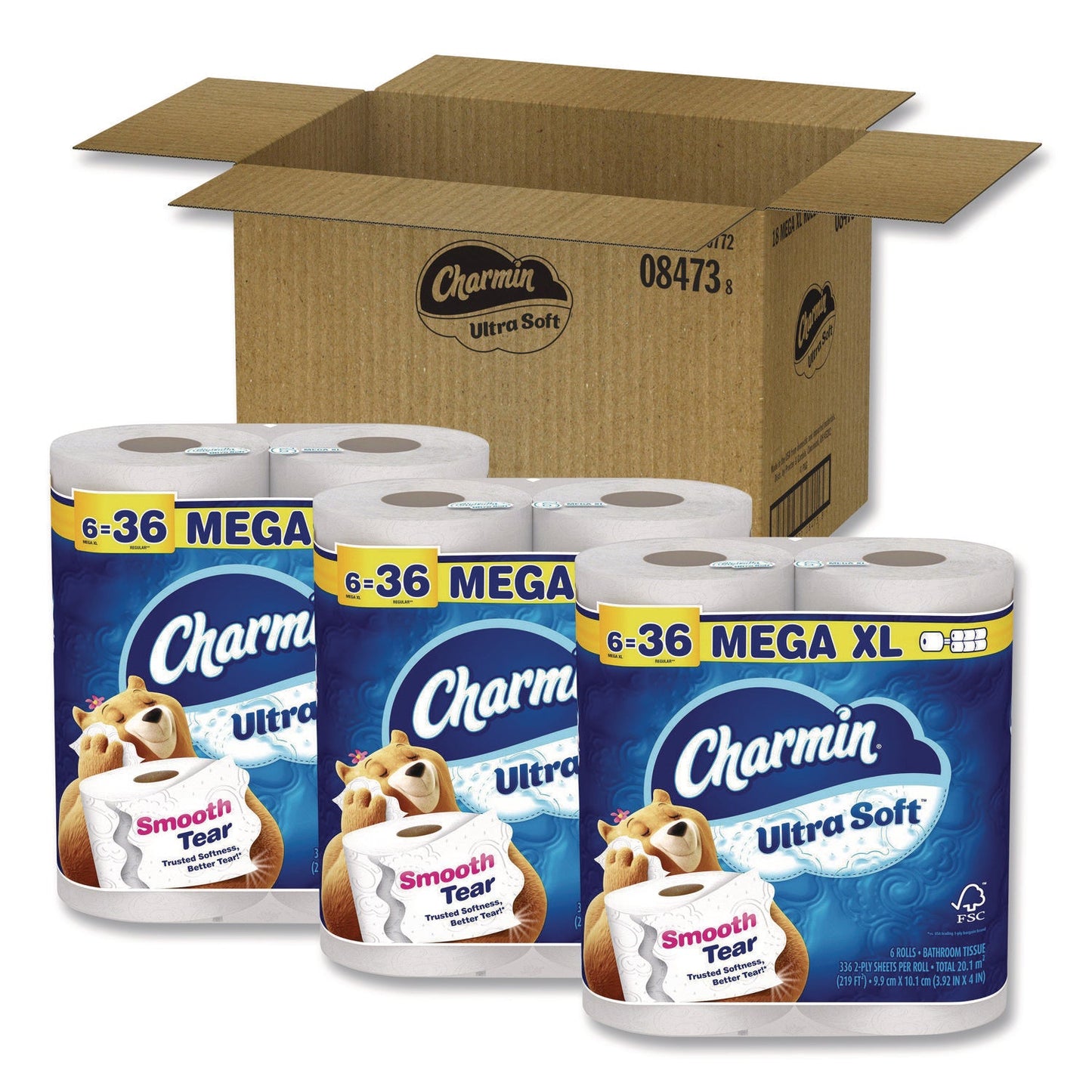 PGC08473 TISSUE,TOILET,CHRM SFT,18 Charmin
